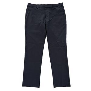Tommy Hilfiger Mens 36x30 Gray Chinos Stretch Tri-Color Trim